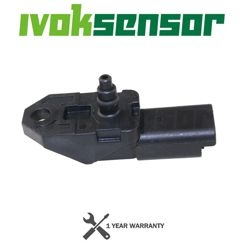 Manifold Turbo Boost Pressure MAP Sensor For 2004-2013 Ford C-Max Fiesta V VI Focus II Fusion Kuga I 1.6 2.0 TDCi 3M5A12T551AC