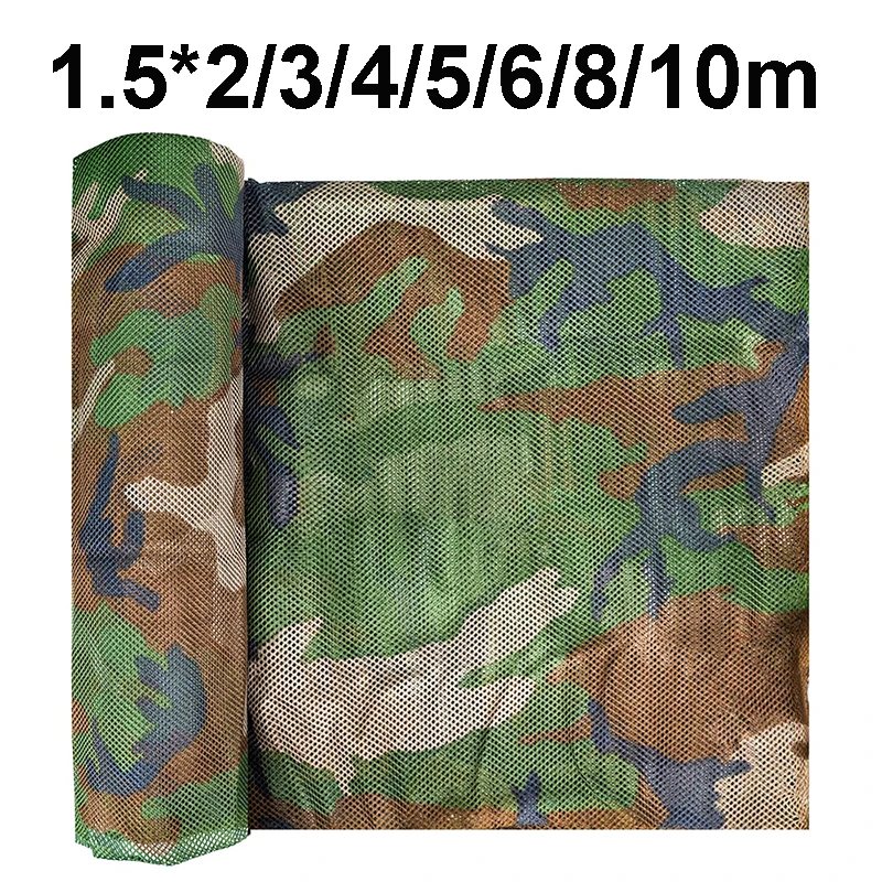 Camo Netting 300D CP Sun Shade 1.5*2/3/4/5/6/8/10m Garden Tent Hood Background Decoration Snow Winter Hunting Party Camouflage