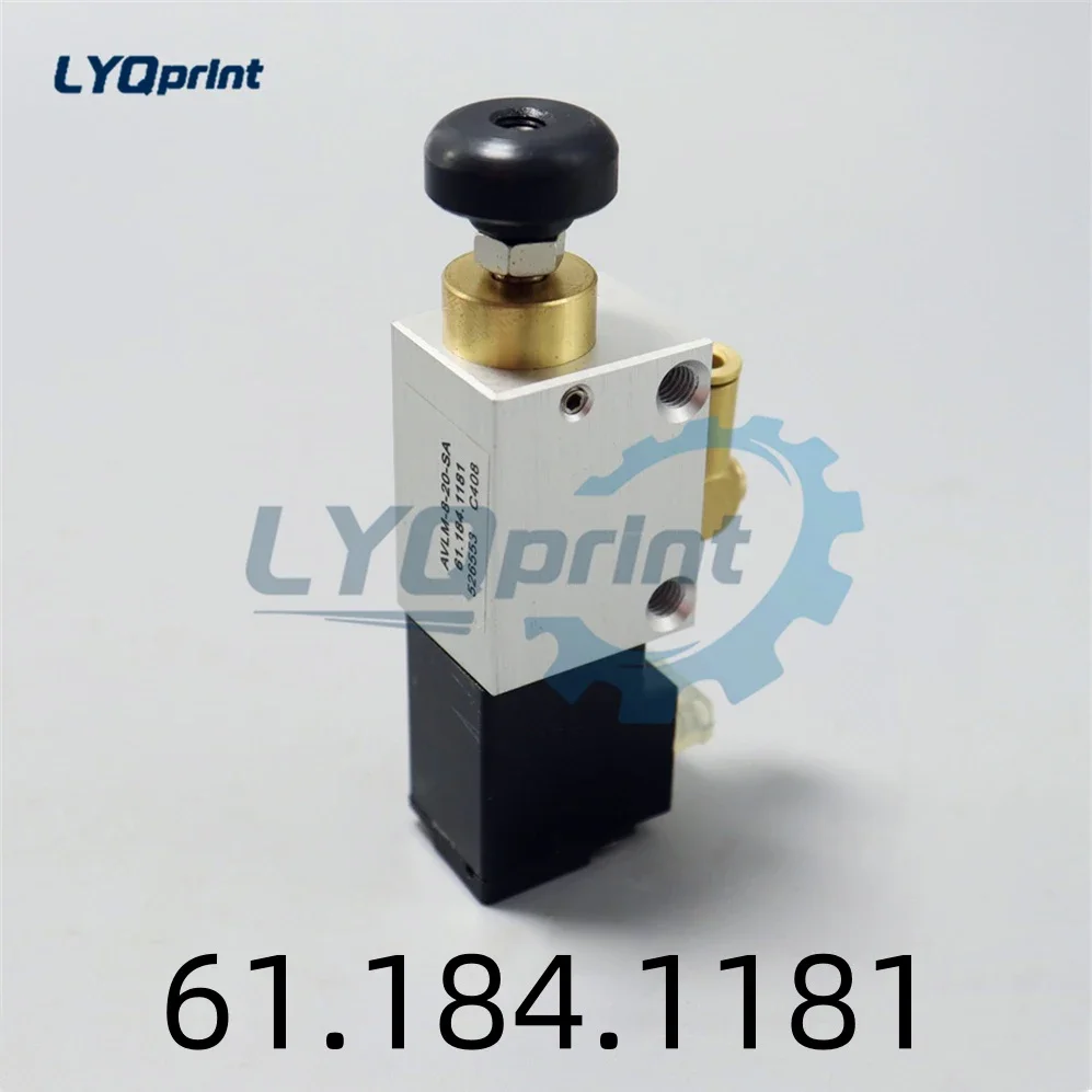 Accurate Solenoid Valve AVLM-8-20-SA 61.184.1181 Replacement For Heidelberg Printing Machine SM74 SM102 CD102 XL75 XL105