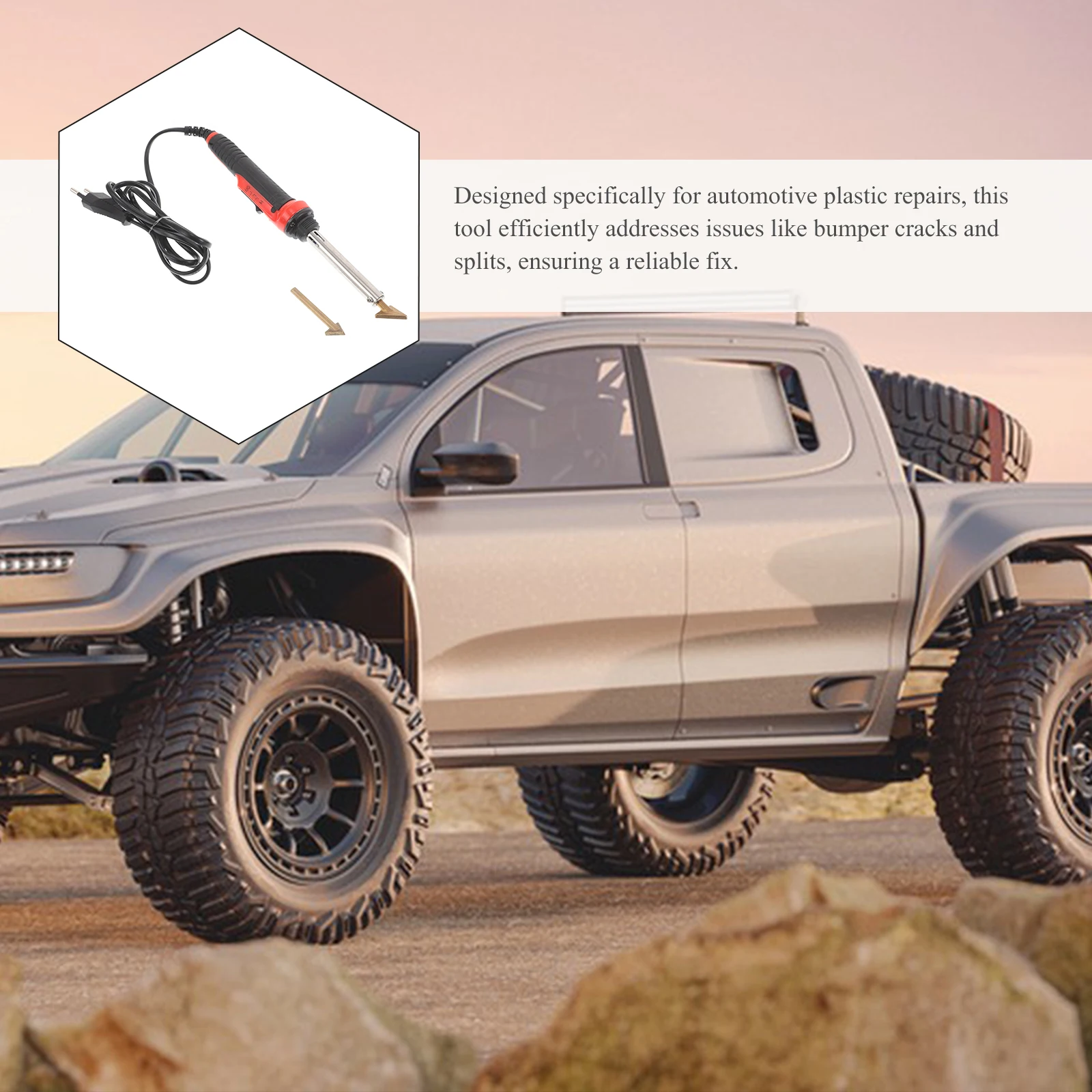 

1 Set Repair Welder For Automotive Bumper Crack Fix Car Body Plastic Welding Tool Kit Soldering Iron Pen Automotive Plastic