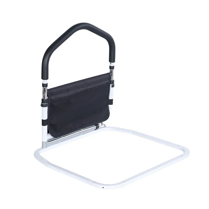 One-Click Opening Closing Bedside Armrest Safety Height-Adjustable Elderly Bedside Guardrail Beds Side Protection Device