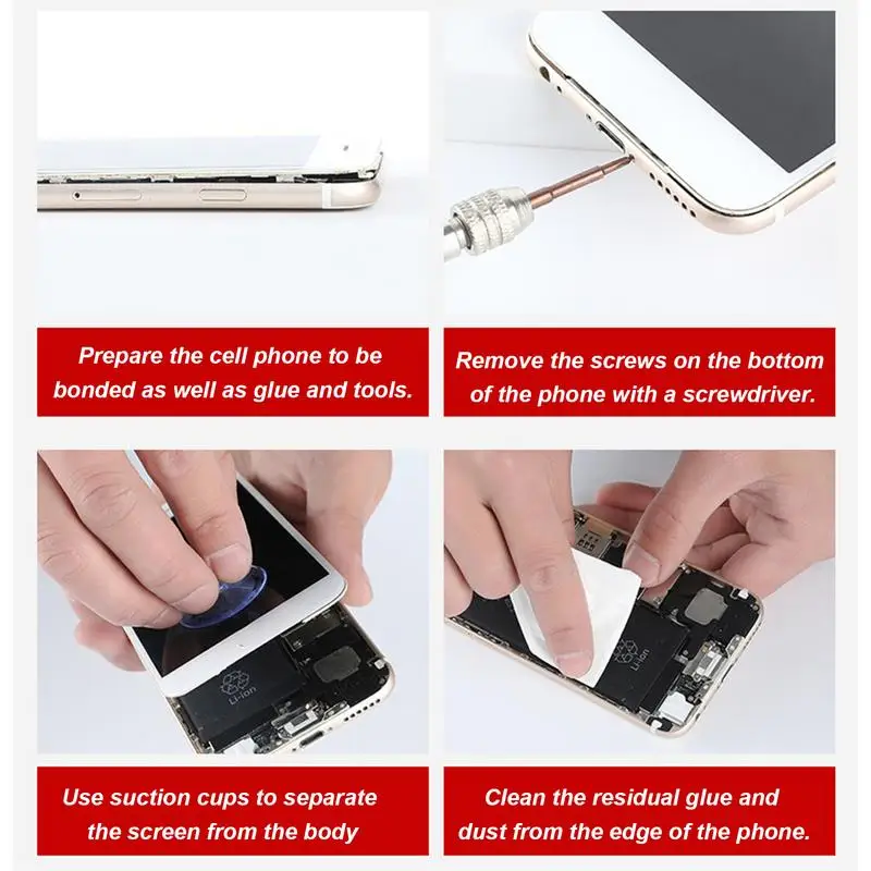 กาวสีดำ T-7000กาวอเนกประสงค์สำหรับซ่อมหน้าจอโทรศัพท์กาวสีดำ T-7000สำหรับหน้าจอ LCD หน้าจอโทรศัพท์มือถือ