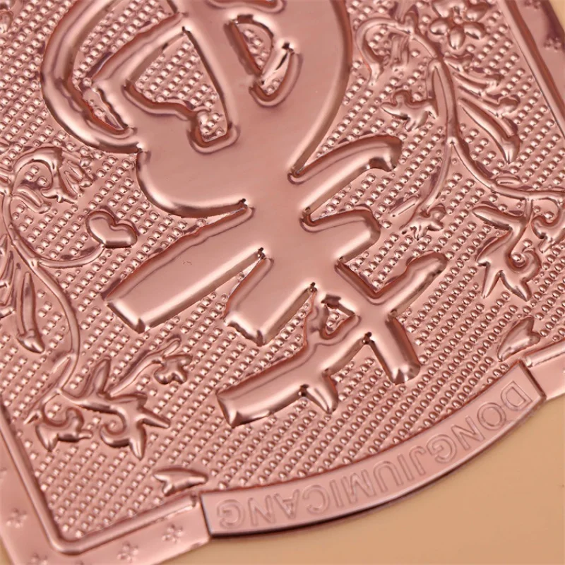 Customized Embossed Metal Wine Labels Electroplated Die-Cast Adhesive Tags Irregular Brushed Stamped Alum