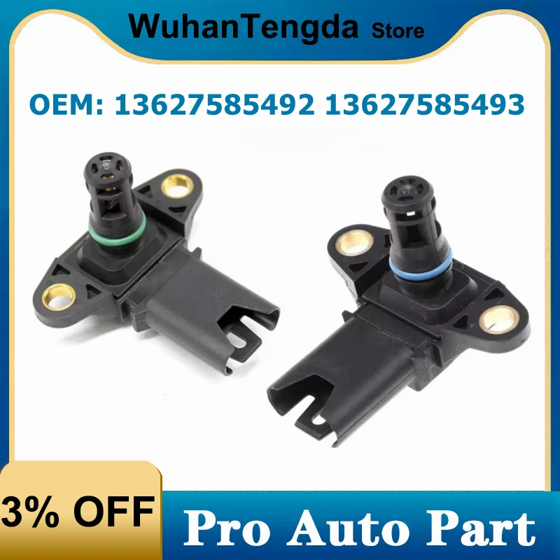 Intake Manifold Absolute Pressure MAP Sensor 13627585492 13627585493 for BMW X6 Z4 F01 F11 F12 E60 E90 E82 135i 335i 550i 750i