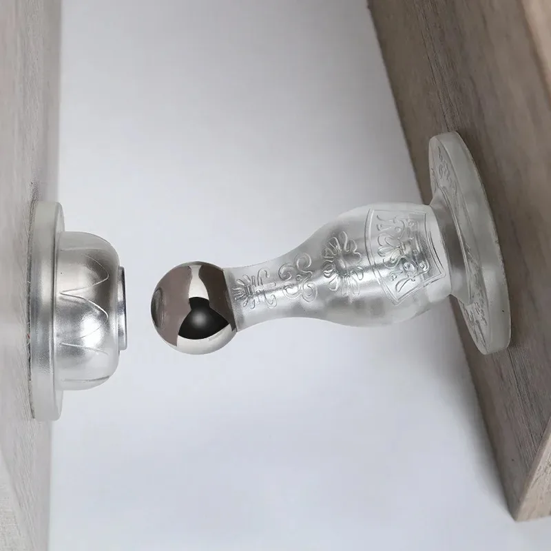 سدادة الباب المغناطيسي لا لكمة الباب الوفير سدادة حامل الباب سيليكون الباب شفط المضادة للتصادم يندبروف الأجهزة المنزلية #5