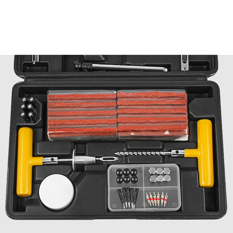 98/100PCS Tire Repair Kit Garage Tools Puncture Tyre Repair Kit Wheel Repair Car Prick Kit Anti-puncture Harness For Tire Repair