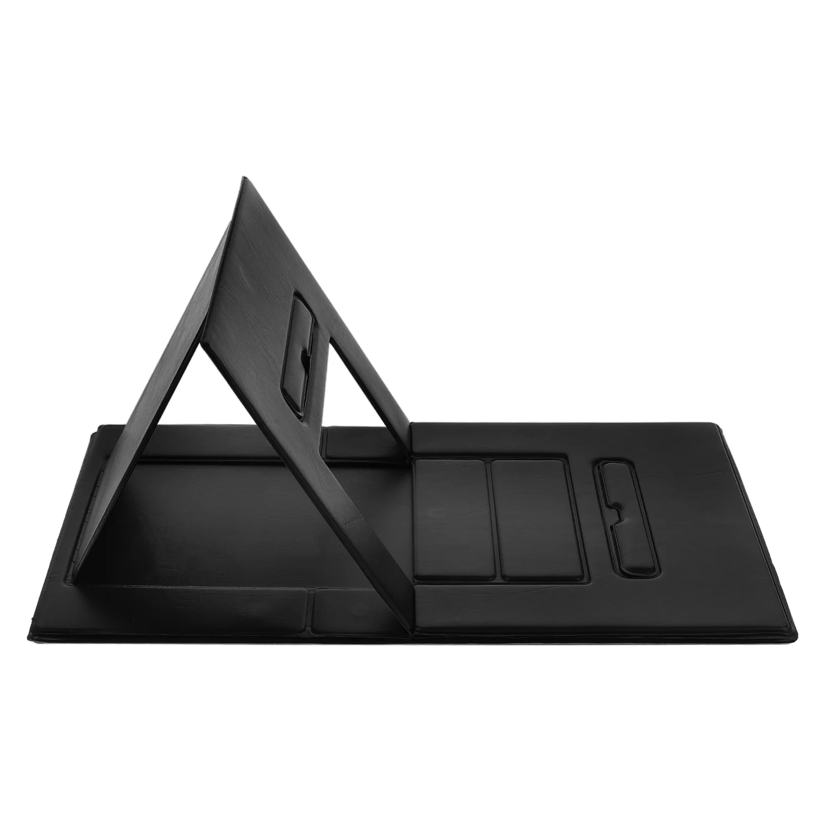 

Car Folding Table Laptop Foldable Black Travel Car Desk Passenger Lap Table for Computer Rack Backseat Tray