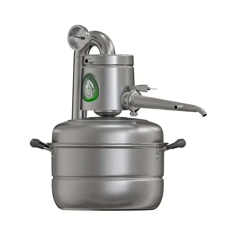 Home brewing equipment, small liquor steamer, distillation, hydrosol roasting, self-brewed fruit wine, and soju, a full set of b