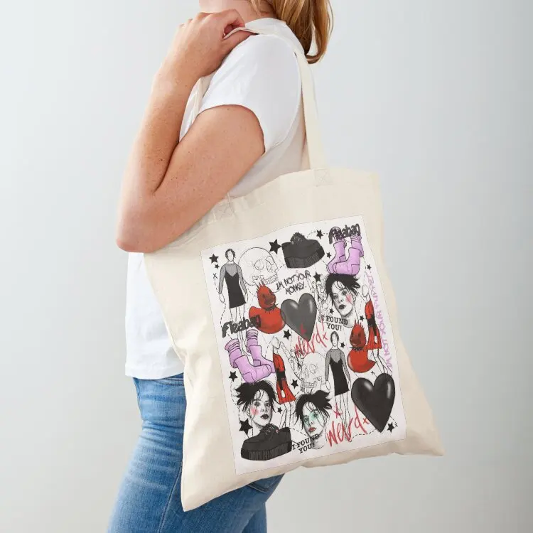 

Yungblud Tings Tote Bag Women bags Canvas stote bag Women's tote bag Shopper handbag