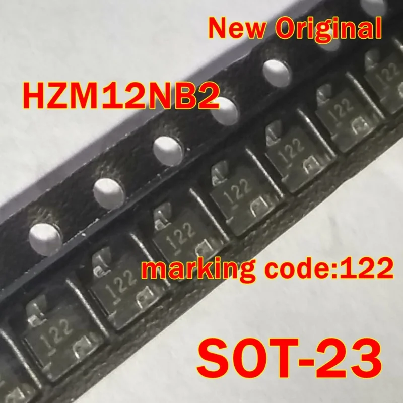

1Pcs to 100Pcs Hzm12Nb2Tl-E Hzm12Nb2Tl Hzm12Nb2 Sot-23 Marking Code:122 New Original Zener Diode Stabilizer 12V 0.2W