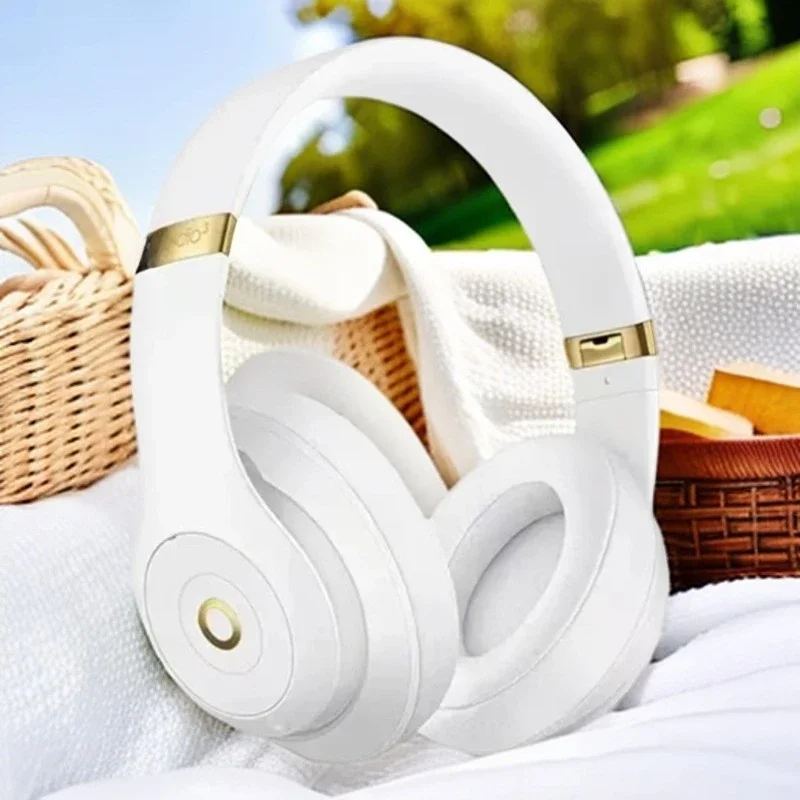 

Head mounted pop-up wireless Bluetooth earphones, recording engineer earphones, foldable noise cancelling earphones