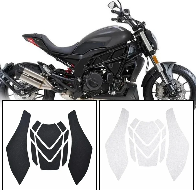 

Anti slip fuel tank pads gas knee grip traction sticker protector for Benelli 502 C 502c 2019 2020 2021 2022