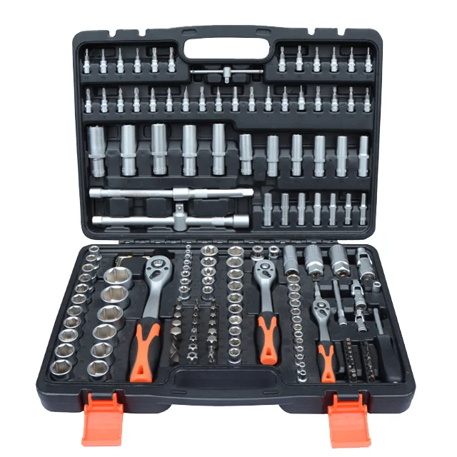 Multifunction  Ratchet Wrench Assembly 171pcs Socket Set Hand Tool Set Car Repair Tools Multi-Function Sleeve Assembly Toolbox