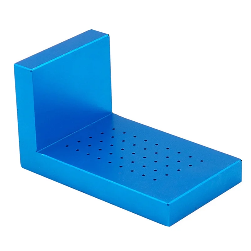 

AA81-T50 Woodworking Scriber Hole Ruler Aluminum Alloy T Ruler DIY Mini Woodworking Scriber