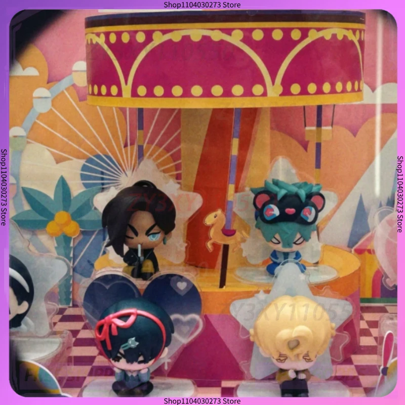 

Anime Alien Stage Character Keychain Luka till Sua Ivan Mizi Hyuna Maumet Mini Plush Mascot Trendy Blind Box Toy Gift