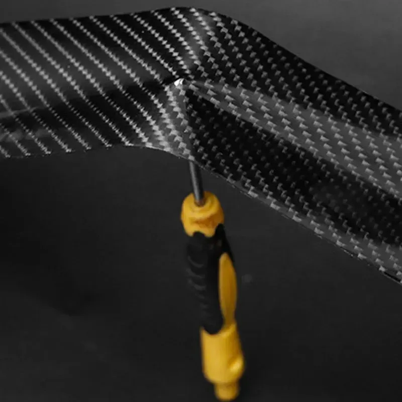 3D Car Nano Carbon Fiber Sticker - Anti-Scratch and Waterproof Protect Your Car Protection Film DIY Auto Door Sill Side Stickers