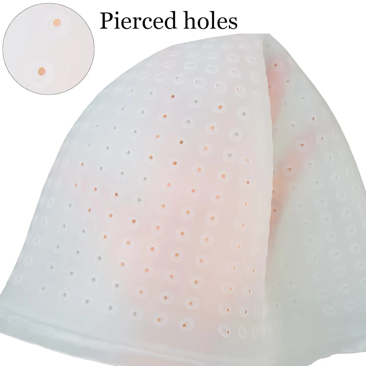 2pcs Reusable Silicone Hair Coloring Dye Caps