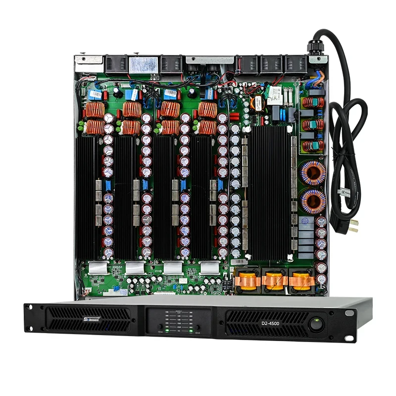 -Channel o D-40 Silent Fan Optional Poweul Home Theater Amplifier Subwoofer
