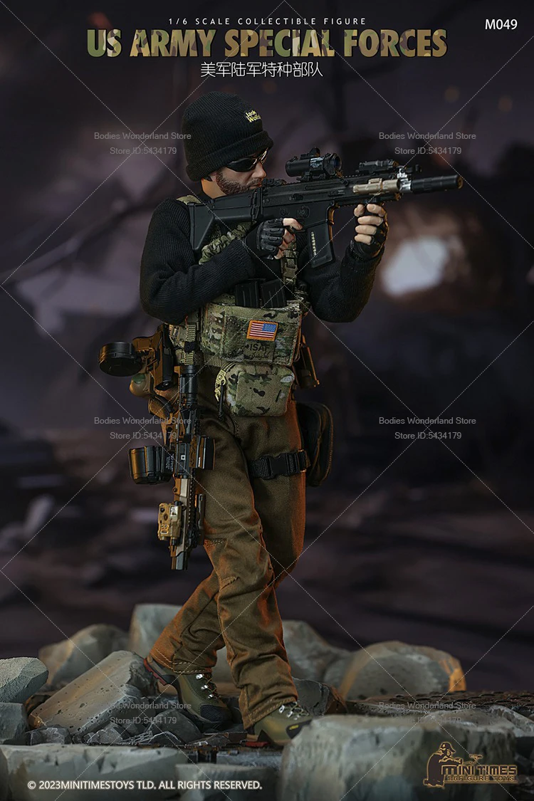 在庫あり ミニタイムズトイズ M049 1/6スケール 男性兵士 米陸軍特殊部隊 12インチ フルセット アクションフィギュア ドール コレクション