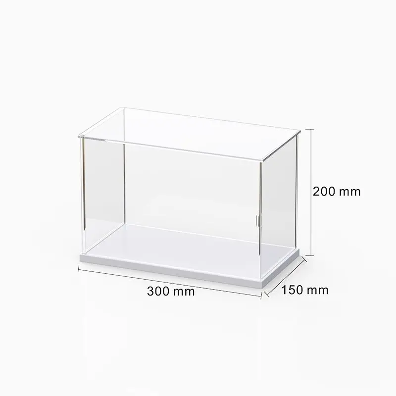 Stackable Clear Acrylic DVD/CD Storage Box Organizer Jewel Cases Holder Small Books/Booklets,Video Game Cases and Controllers image 3