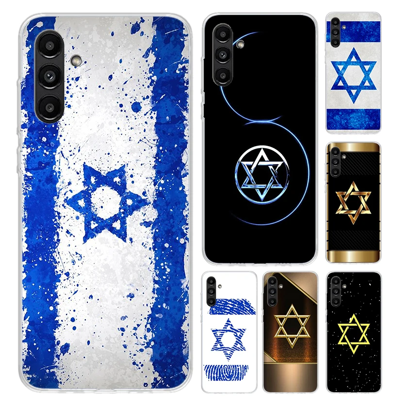 David Jewish Star Symbol Phone Case for Samsung Galaxy A17 A16 A37 A26 A36 A57 A56 A15 A25 A35 A55 A14 A24 A34 A54 A13 A23 A33 A
