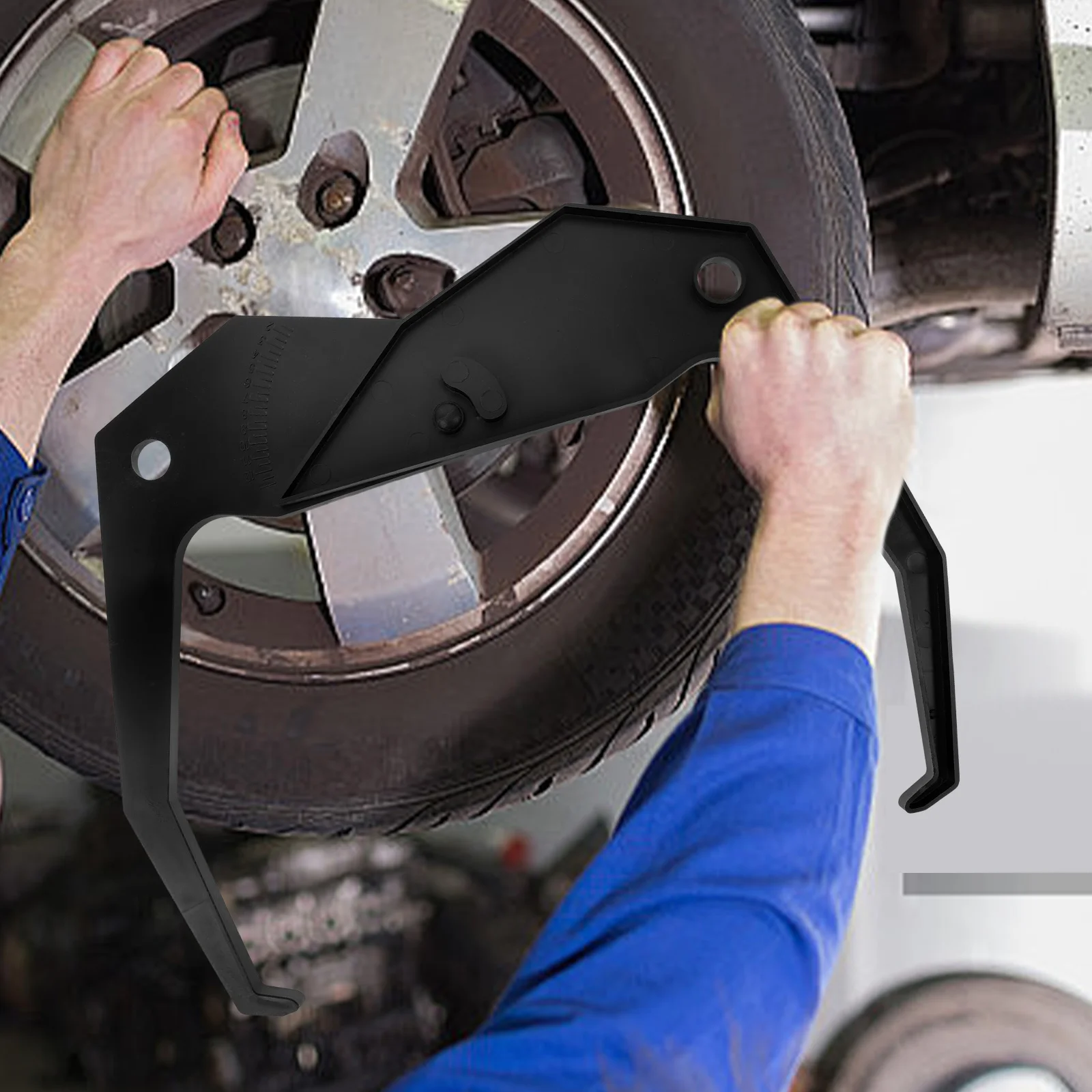 

Tire Balance Caliper Automotive Wheel Measuring Tool Portable Rim Width Gauge Car Repair Equipment Tire Balancer Wheel Balancing