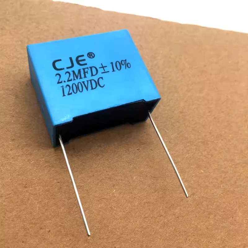 

Новый оригинальный пленочный конденсатор CJE MKP 2.2uf 225 2U2F 1200v 1.2kv, 27.5MM