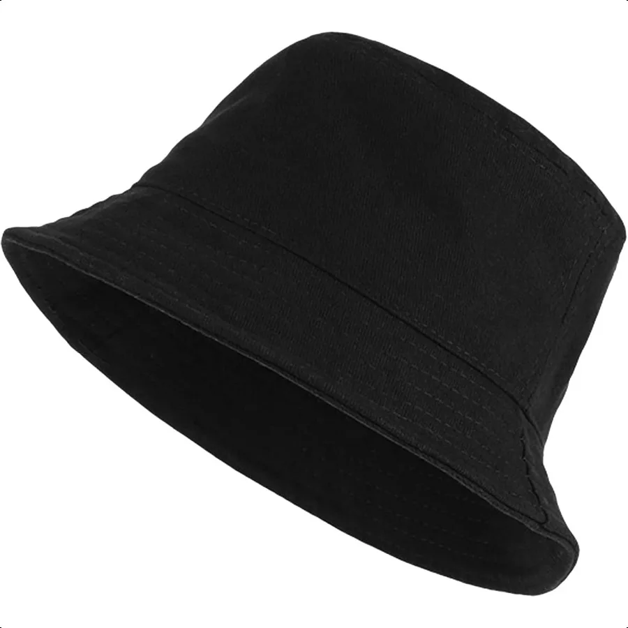 

PFFY Bucket Hat for Women Men Cotton Summer Sun Beach Fishing Cap