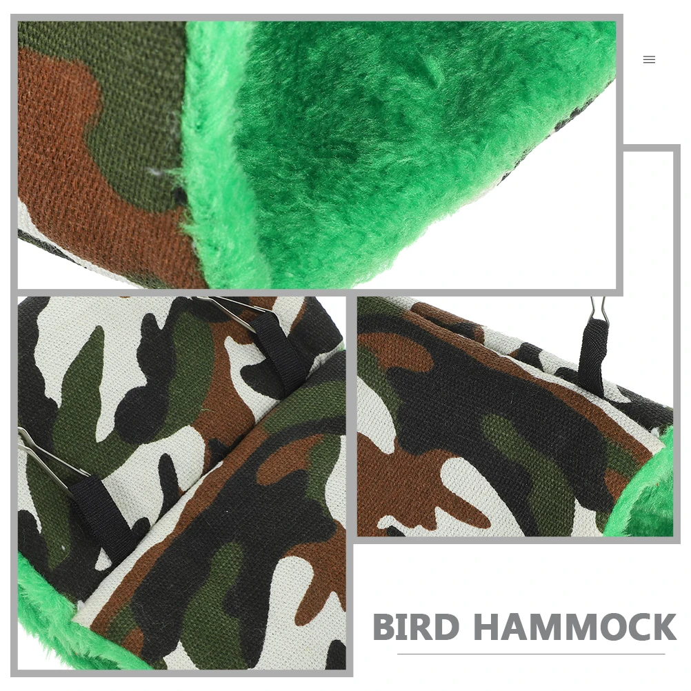 

Warm Nest Hammock For Parrots Cockatiels Parakeets Hanging Bird Bed Winter Cage Nest Cozy Sleeping Tent Bird Cage Accessories
