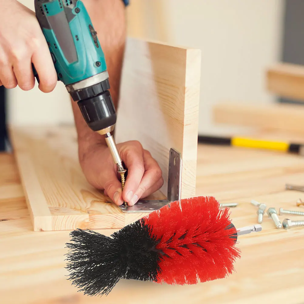

Electric Drill Brush Accessories Durable Cleaning Tools Scrubber Attachment Polishing Disc Wheel Cleaner Tile Brush Kit