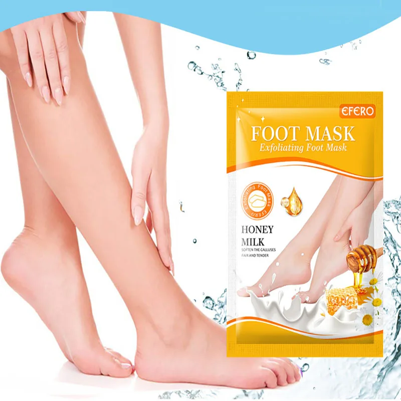 

SPA Exfoliating Foot Skin Care Mask Removing Dead Skin Heels Pedicure Socks Hydrate Foot Feet Peeling Foot Anti Cracked