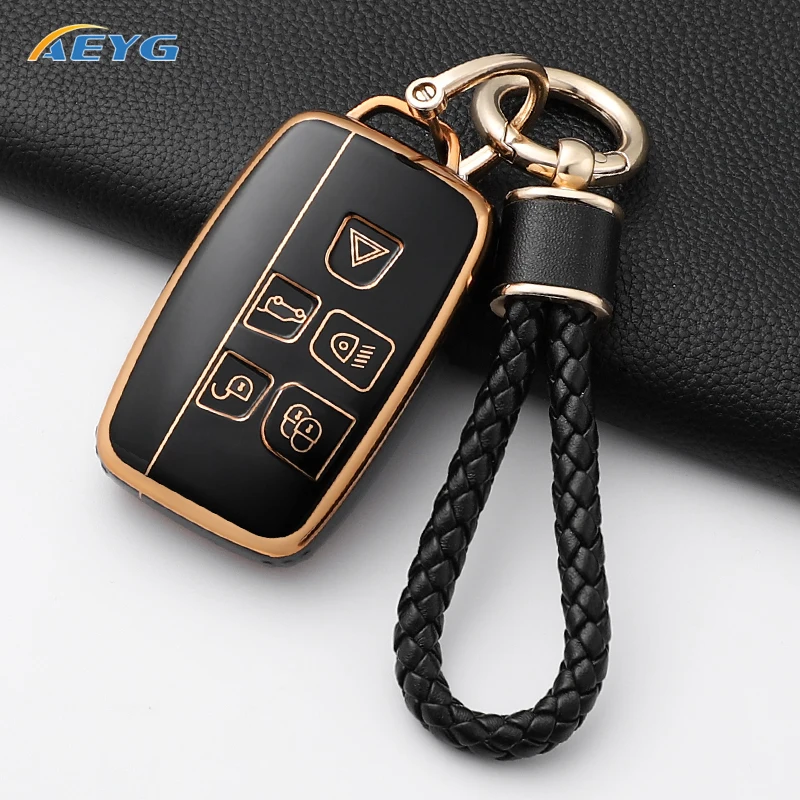 

TPU Car Key Case Cover Shell For Land Rover Range Rover Sport Evoque Freelander2 Discovery 3 4 Jaguar XF XJ XJL XE C-X16 XKR XK