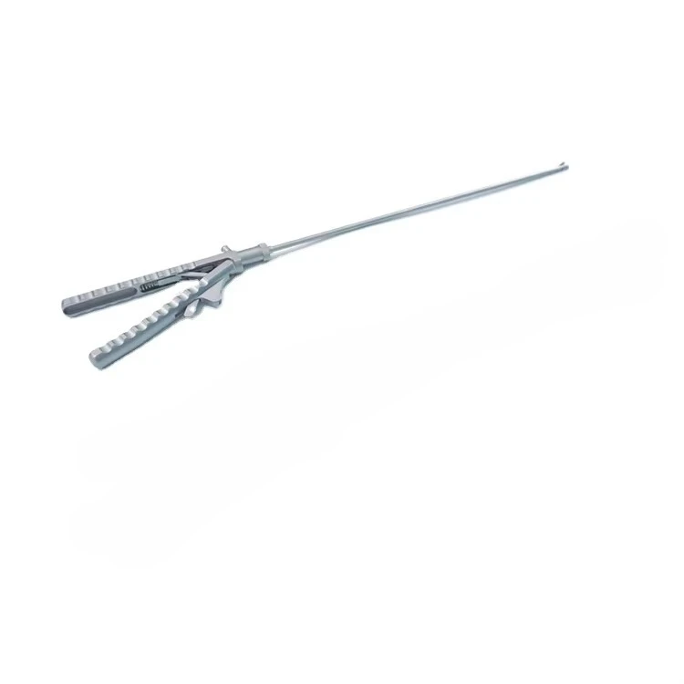 Reusable Heavy V Shaped Need le Holder Forceps For Laparoscopic Instruments