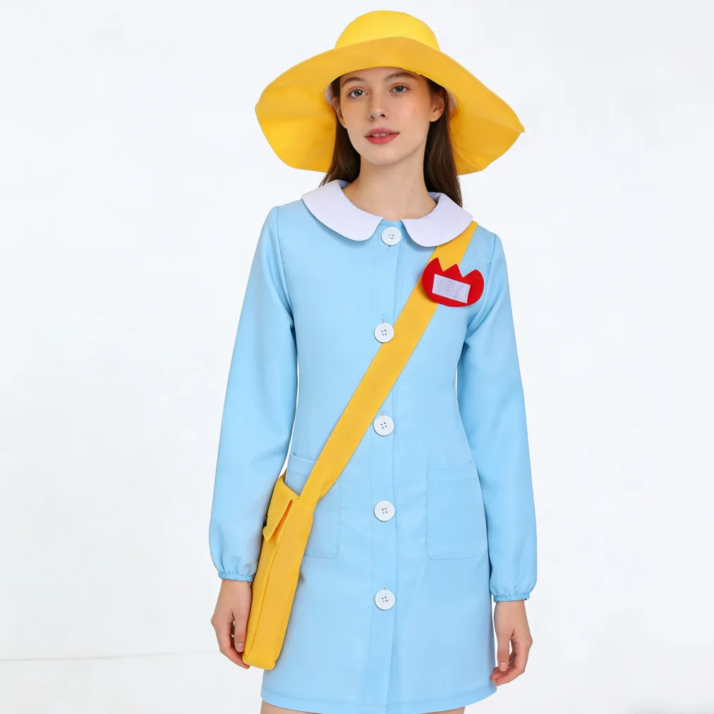 

Костюм для косплея на Хэллоуин, для детского сада, с длинными рукавами, разных размеров, для взрослых, двухцветный, в японском стиле, детская одежда