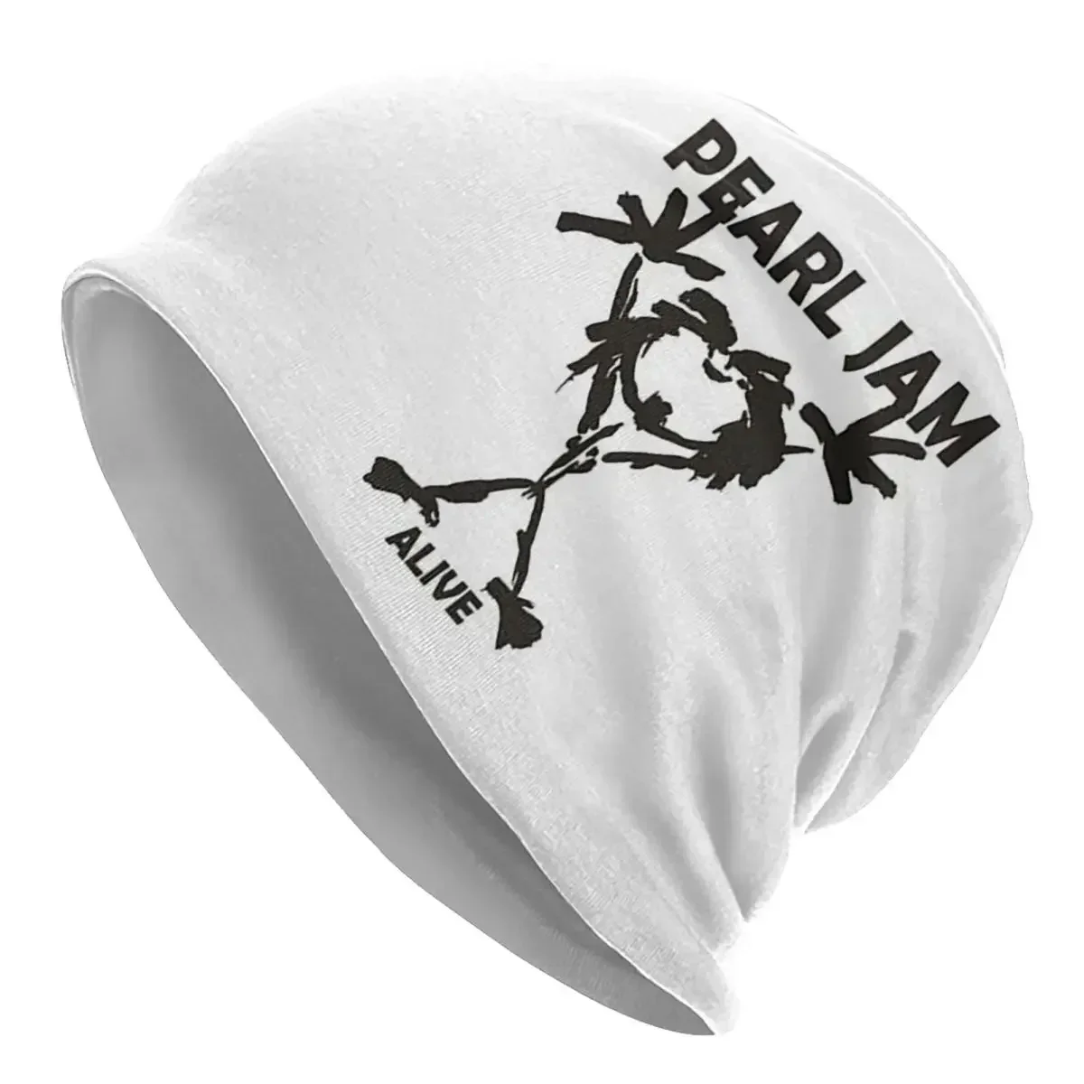 

Alive Pearls Jam Warm Knitted Cap Hip Hop Bonnet Hat Autumn Winter Outdoor Beanies Hats for Unisex Adult