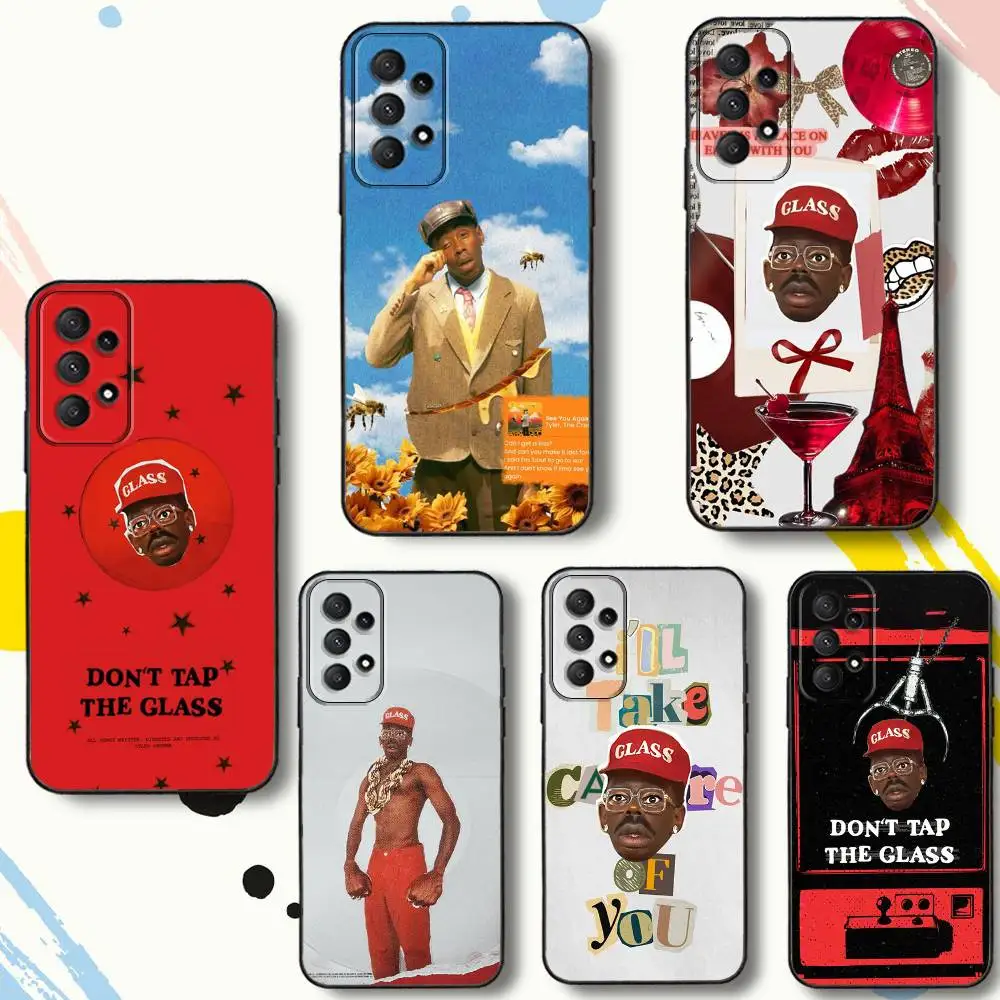 

T- Tyler Don t Tap the Glass Phone Case For Samsung Galaxy A 80,72,73,91,53,22,51,52,5G,Plus,J,Note Soft Black Cover