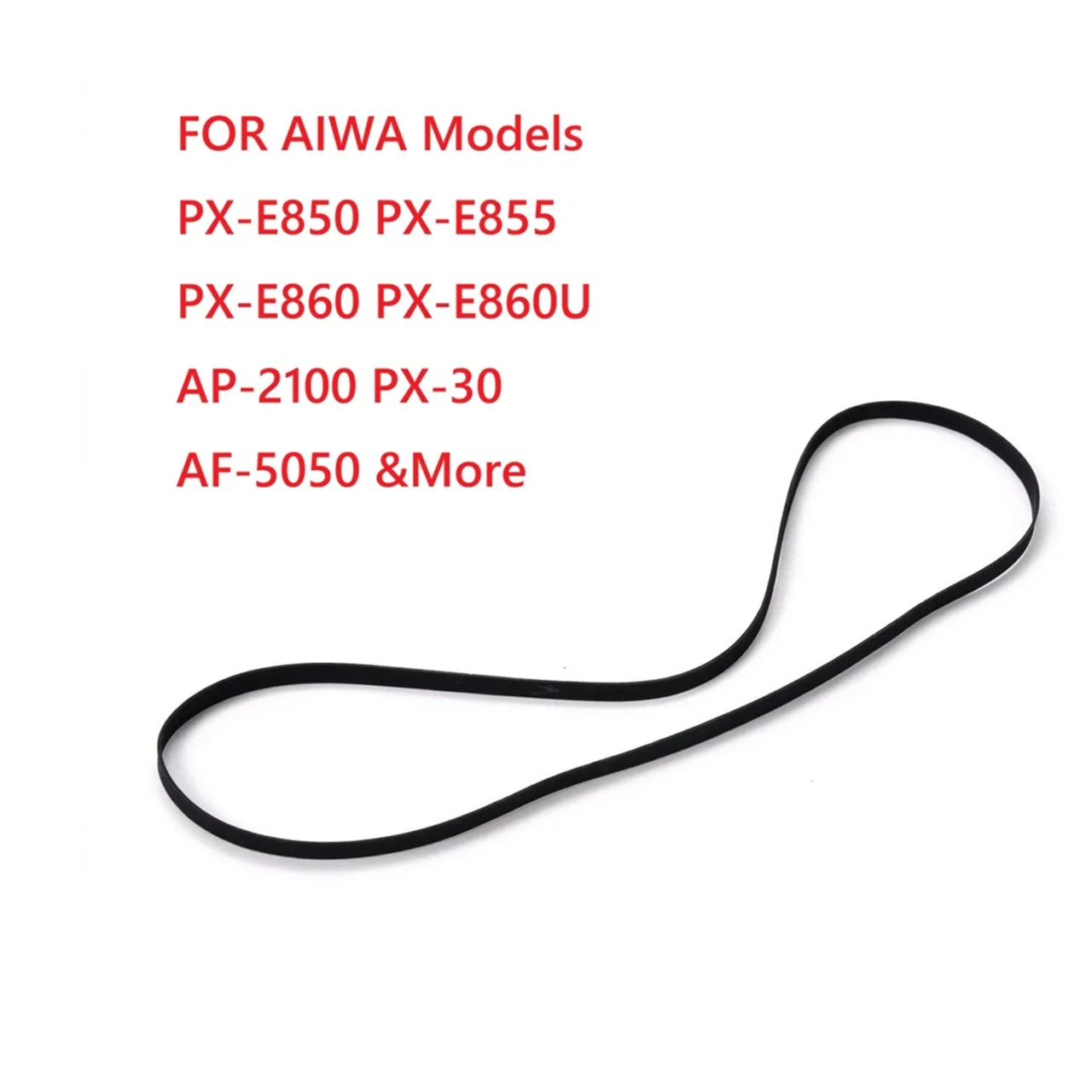Correa de corte plano para tocadiscos FRX25.0 FBM25.0, accesorios para AIWA PX-E850, PX-E855, PX-E860, PX-E860U, AP-2100, PX-30, AF-5050 y más