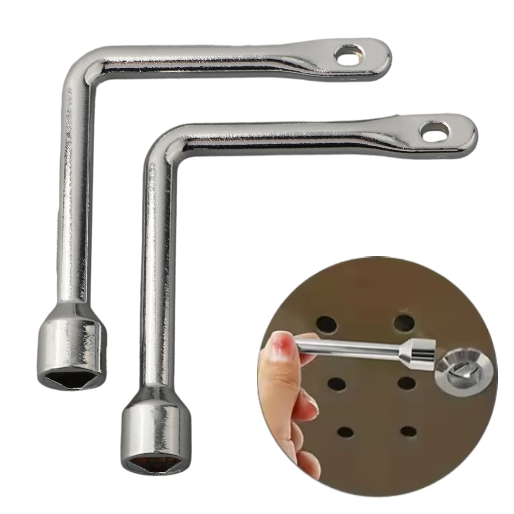 

2pcs Multi-purpose Electric Control Cabinet Inner Triangle Key Socket Wrench Elevator Water Meter Valve Inner Triangle Elevator