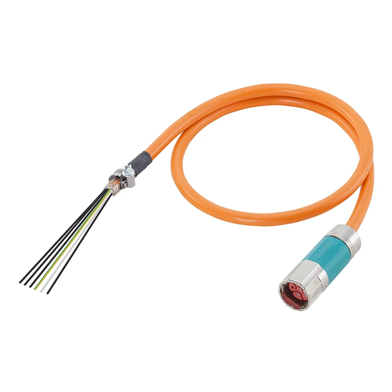 Industrial Automation PLC Power Cable Pre-assembled