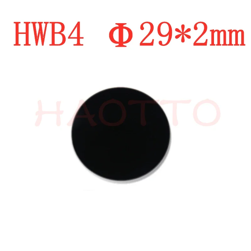 Hwb4 Optical Infrared Transmission Filter 930nm 975nm Infrared Filter Cutoff Visible Light Φ 29 * 2mm