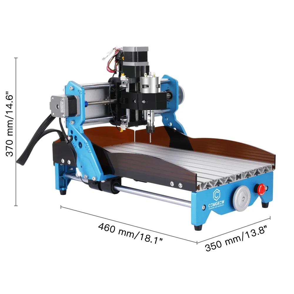 High Quality Precision Cutting Engraving Milling Drill CNC  Machine Woodworking   Support Metal Wood