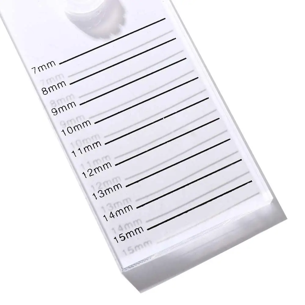 Lashes Glue Cap Eyelash Mark Pad Lash Grafting Stand Clear Eyelash Plate Lashes Glue Pallet False Lash Tile Fake Eyelash Tray