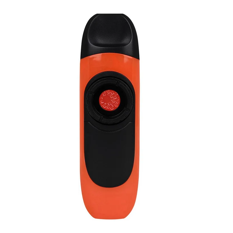 Kazoo Professionelles Spielmusikinstrument, leicht zu erlernende Kazoo-Gitarrenbegleitungsinstrumente, Orange Rot