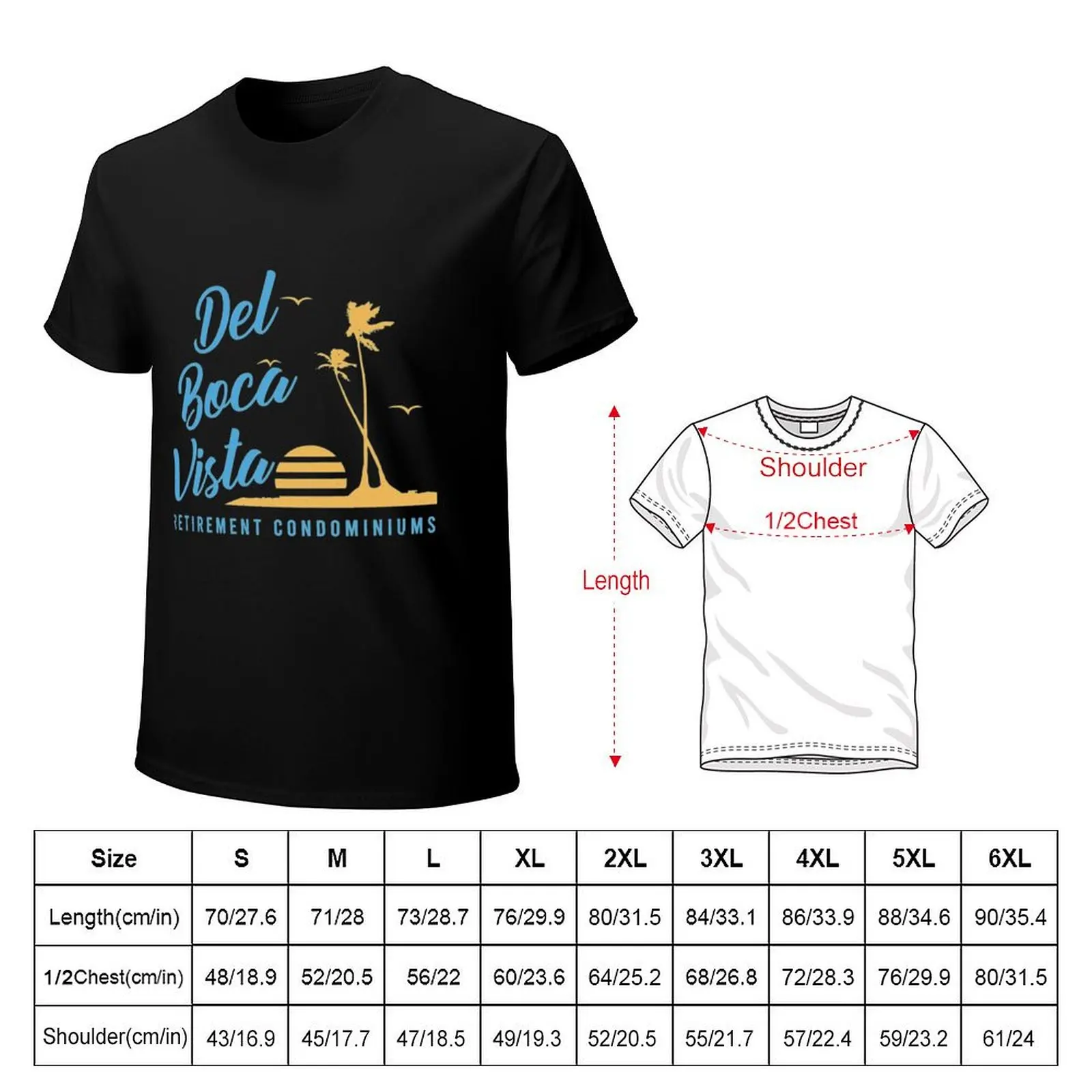 Del Boca Vista T-Shirt Holiday All Match T-Shirt