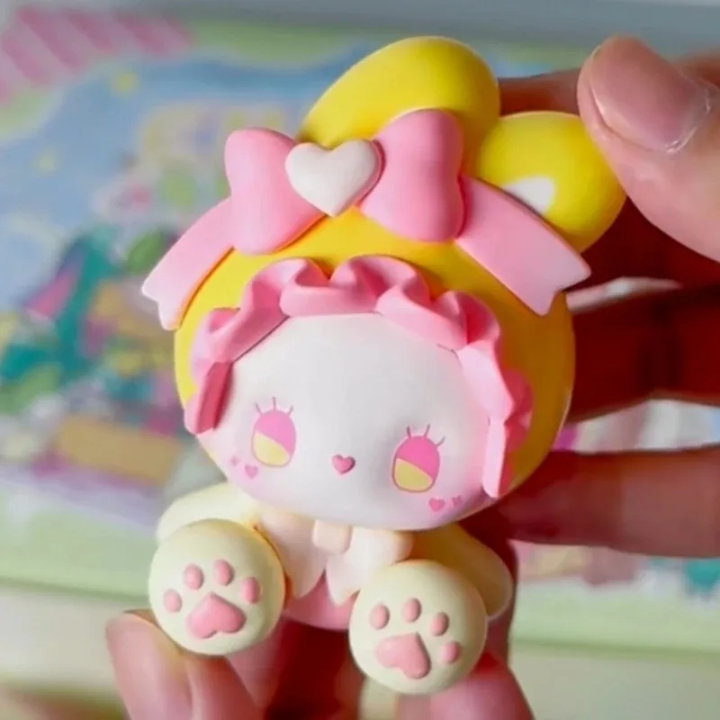 EMMA ラビットコレクターシリーズ ブラインドボックス - かわいい手作りアクションフィギュアおもちゃモデル デスクデコレーションオーナメント ミステリーギフト 女の子向け