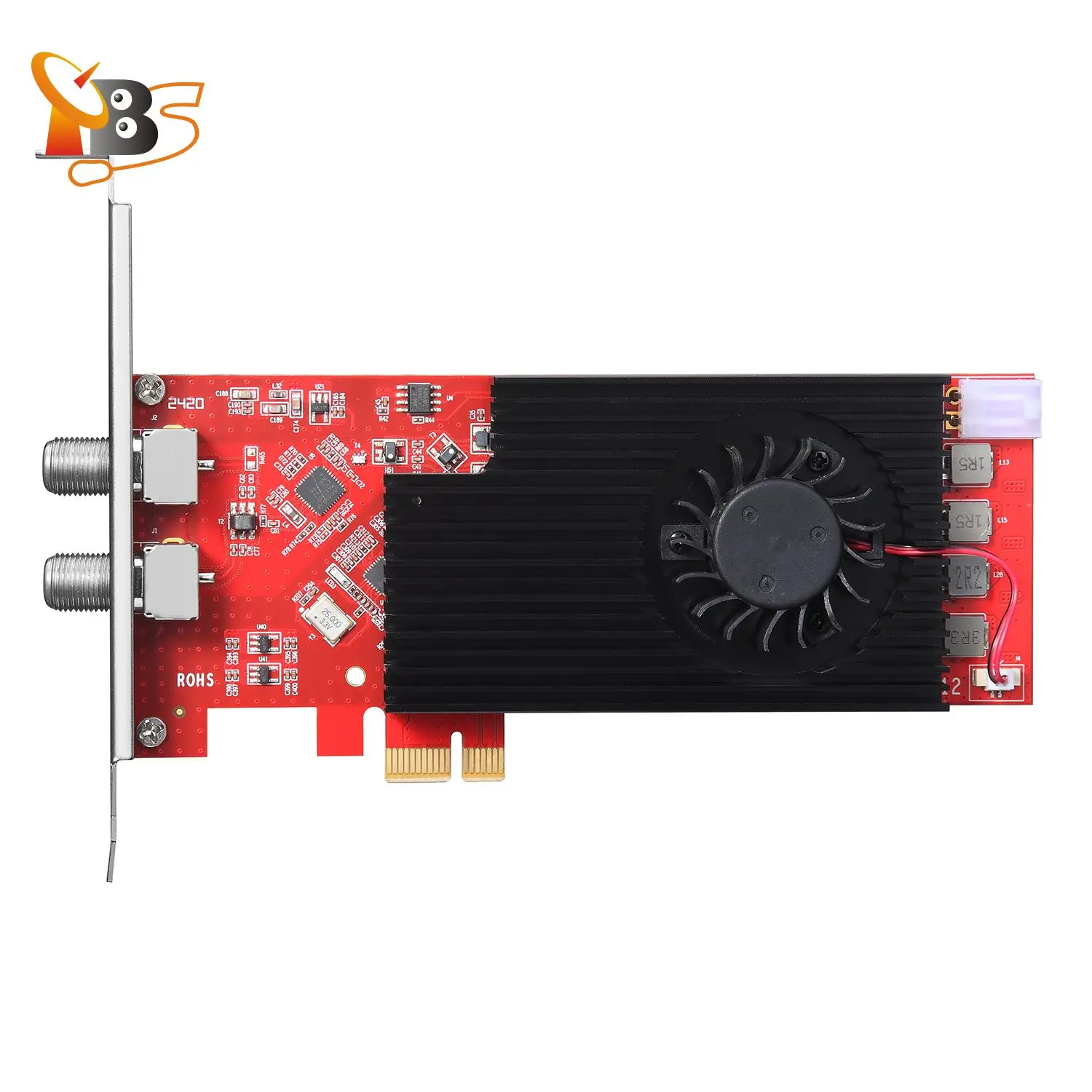 TBS6032 DVB-C 16 QAM PCIe Card DVB-C Signal Generator DVB-C Modulator PCIe Card Video Broadcast