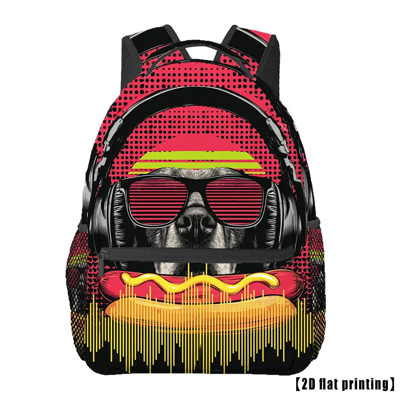 

Art Hotdog Casual Travel Backpack, Large Backpack, Professional Bag, Fits a 17-Inch Laptop, Suitable for Everyone, Travel