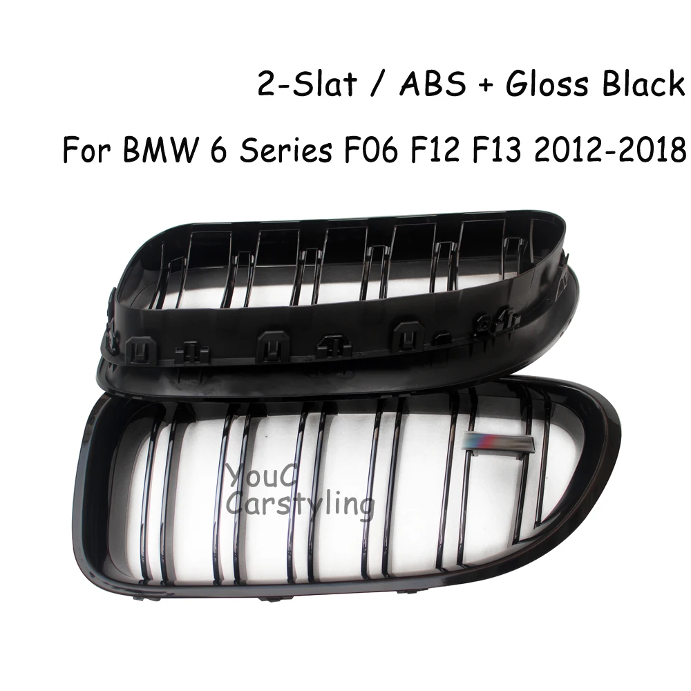 F06 Front Kidney Grill Replacement Bumper Grille for BMW 6 Series F06 M6 F12 F13 2012 -2018 630i 640i 650i