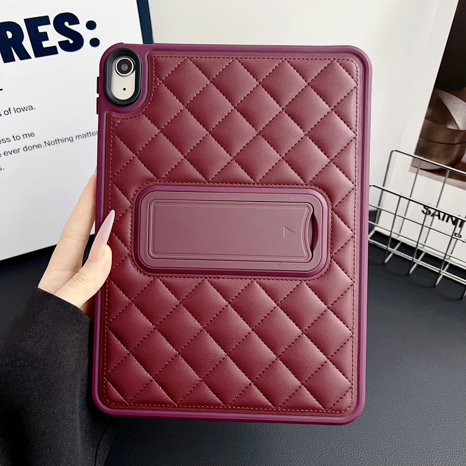 Stand Case For iPad 2026 2025 Pro Cases Air 3 4 5 6 7 8 9th 10th 11th 12th Generation 10.2 10.9 11 12.9 13 Mini Kickstand Cover