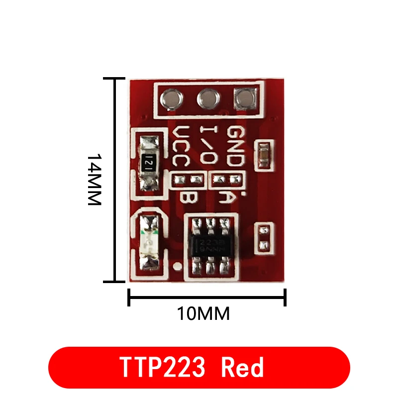 TTP223/TTP224/TTP226/TTP229 Jog Digital Touch Switch Sensor Digital 1/4/8/16 channel Touch Key Capacitive Module TTP223B